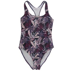 Nicole Miller Studio Racerback One Piece Swimsuit Small Beach Pool MSRP $120